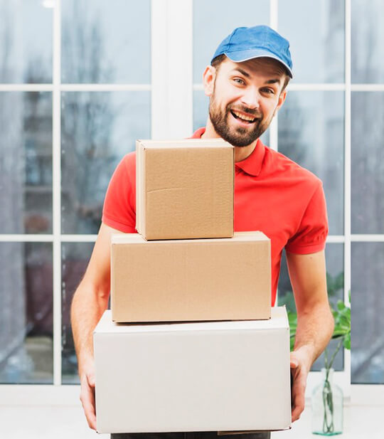 Courier Team in Action